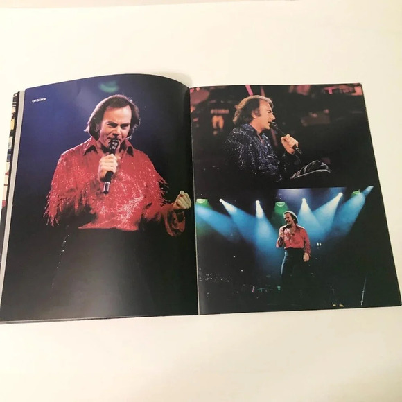 1987 Neil Diamond  Concert Tour Souvenir Program - Picture 13 of 16